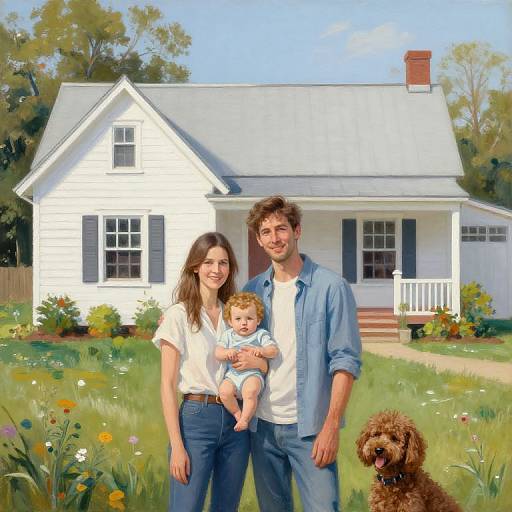 Hipster Family by 1950s Farmhouse