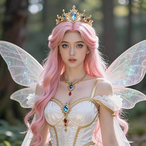 Enchanting Fairy Queen Cosplay Art