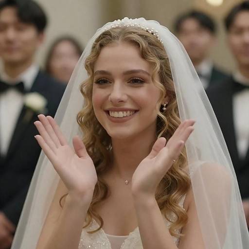 Radiant Bride in Soft Lighting