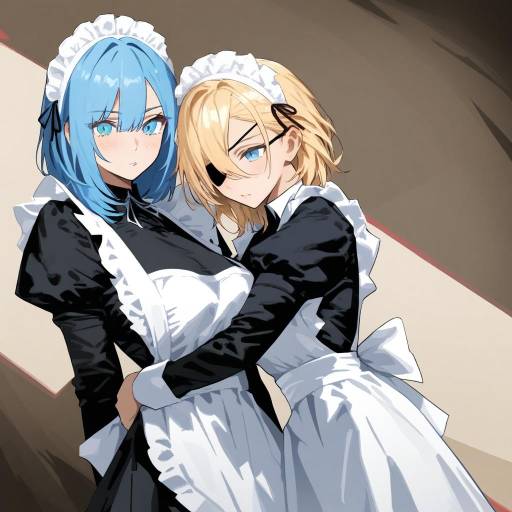 Whimsical Maid With Enigmatic Charm