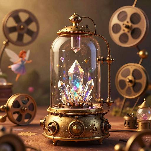 Vintage Disney Steampunk Story Generator