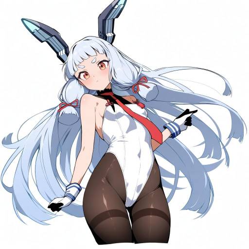 Solo Character Art with Rabbit Ears