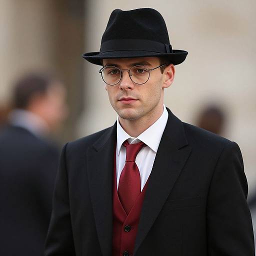 Realistic Man in Great Gatsby Costume