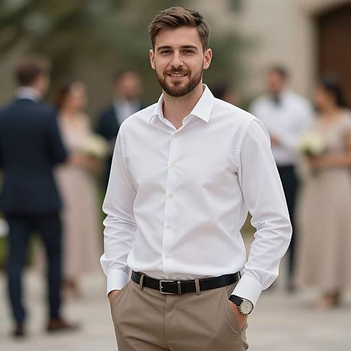 Casual Male Wedding Guest Outfit