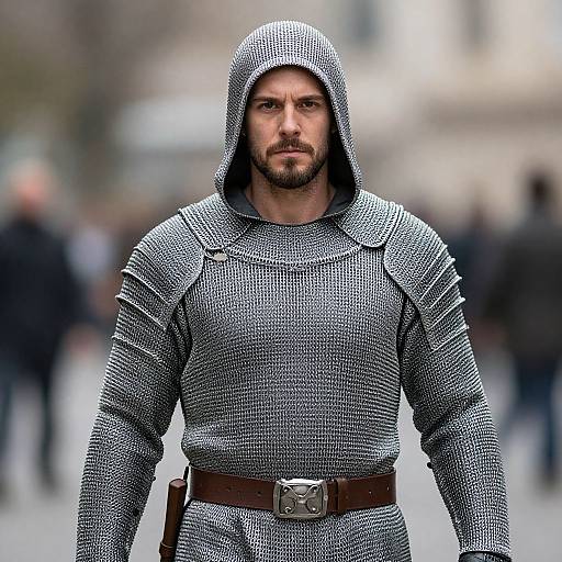 Adult Male Crusader Armor Costume