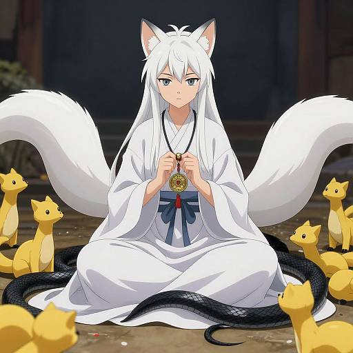 Chewy Anime Fox Girl Campaign