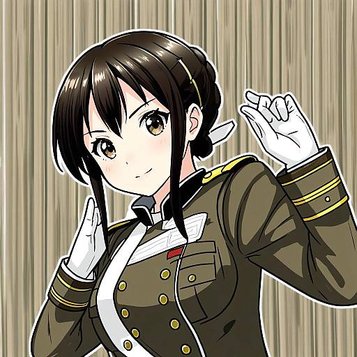 Illustration of Myoukou kai ni (kancolle), kantai collection in the style of Hijiri (resetter)