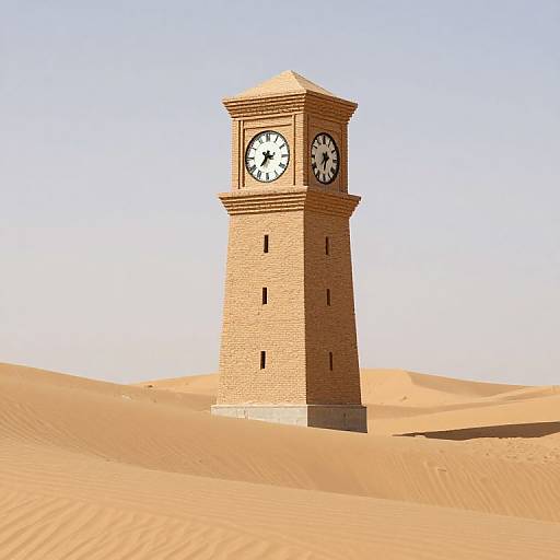 Desert Clock Tower Relic