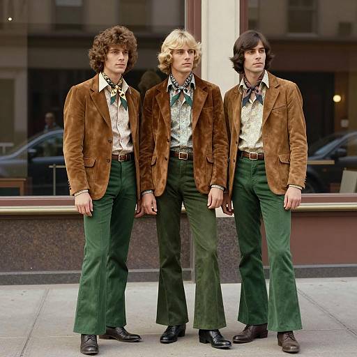 Vintage 1970s Men's Fashion Editorial