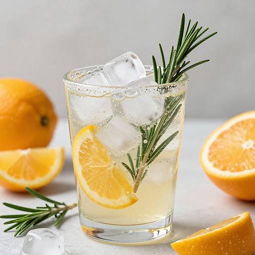 Refreshing Citrus Rosemary Frose Escape