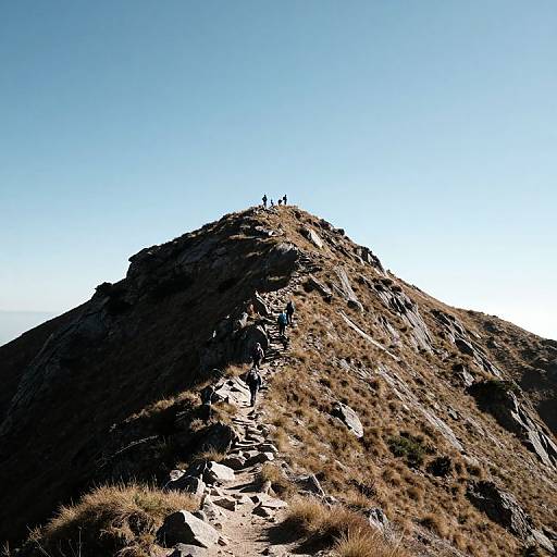 Endless Mountain Climb to Unknown Sky