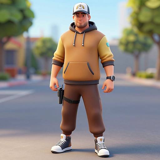 Plus Size Fortnite Boy Costume