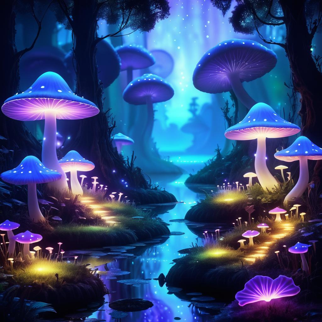 Enchanted Fairies in Otherworldly Landscapes