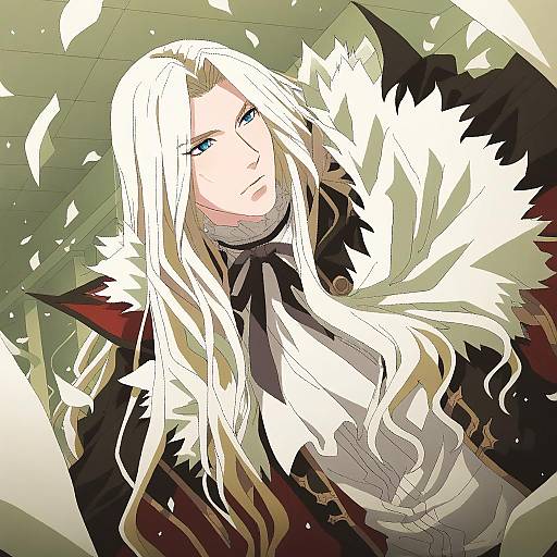 Illustration of Alucard (castlevania), castlevania (series) in the style of Tomu (tomubobu)