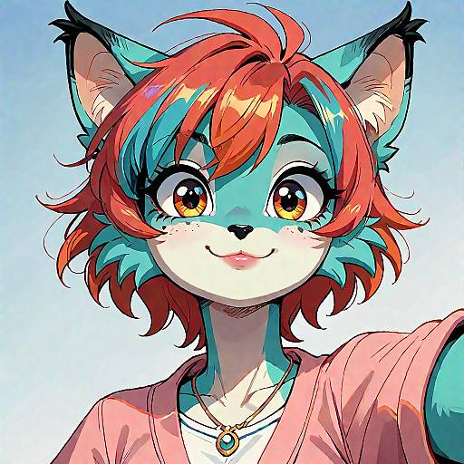 Anthro Elora Foggy Selfie Aesthetic