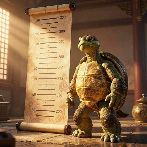Oogway Height Chart in Dojo