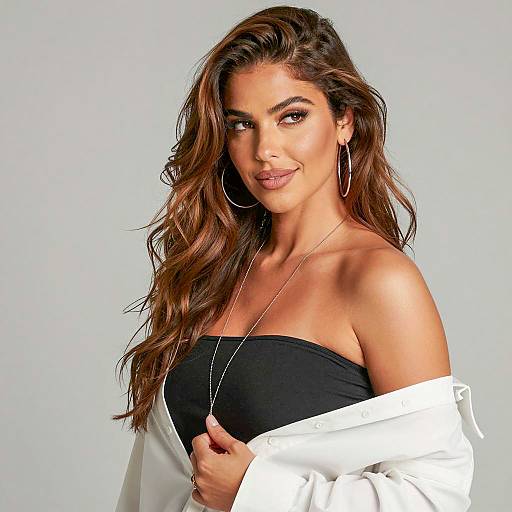 Elegant Portrait of a Stylish Woman