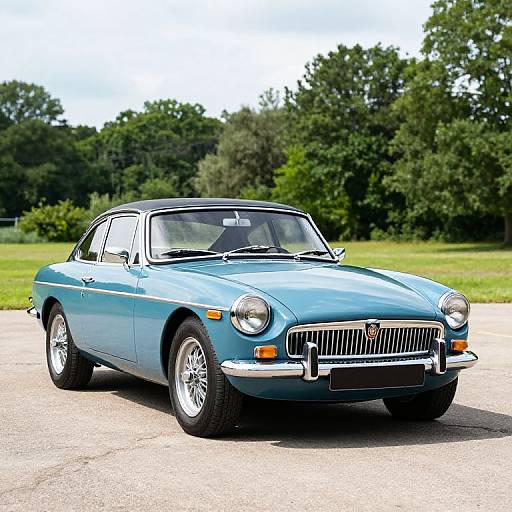 Vintage 1976 MGB Car Image