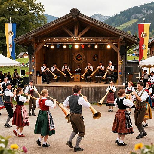 Appenzeller Festival with Alphorn Music