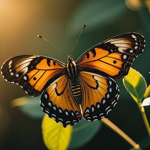 Regal Tiger Eye Butterfly Macro