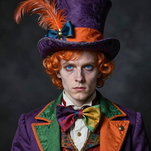 Eccentric Mad Hatter Fantasy Portrait