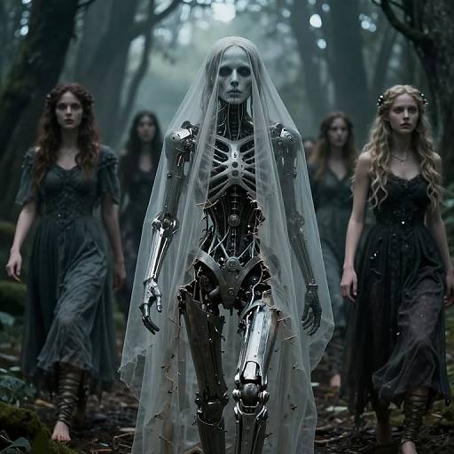 Mechanical Veil Between Worlds Shredded