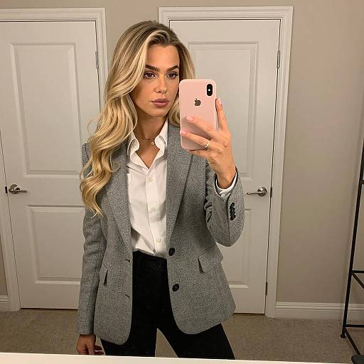 Selfie in a Well-Lit Room