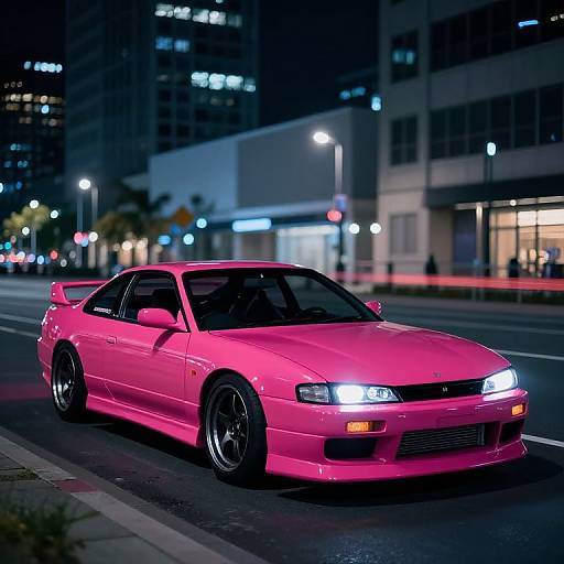 Cinematic Pink Purple 240sx S14