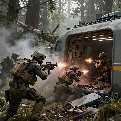 Cinematic Last Stand at Outpost