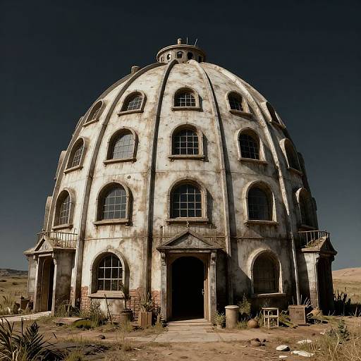 Retro Colonist Habitat Bunker