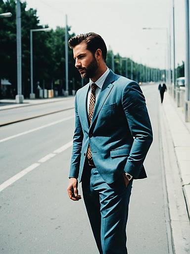 Man in Summer Professional Editorial Portrait