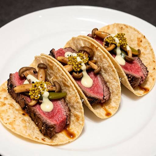 Wagyu Steak Tacos Trio Artistry