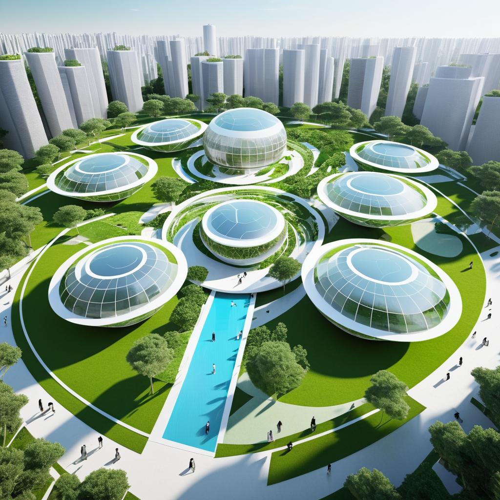 Futuristic Urban Zoo Pavilion Design