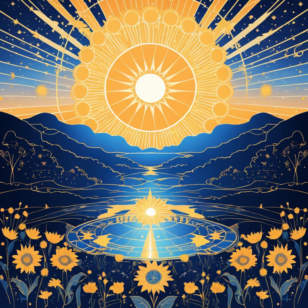 Romantic Tarot Card with Daylight Journey