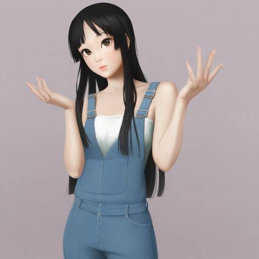 Elegant Akiyama Mio in Casual Wear