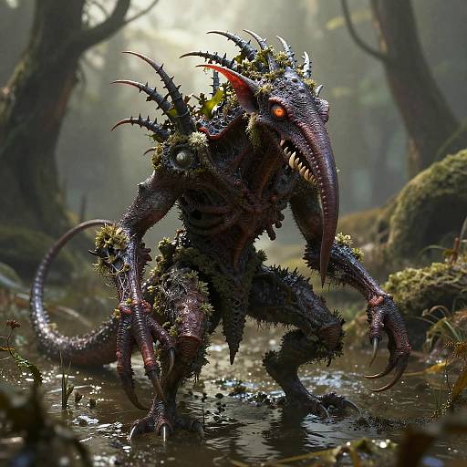 D&D Brackish Marsh Fey Creature