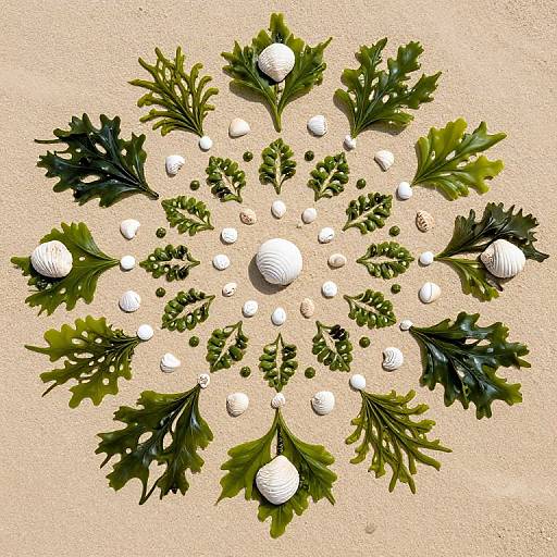 Natural Elements Mandala for Meditation