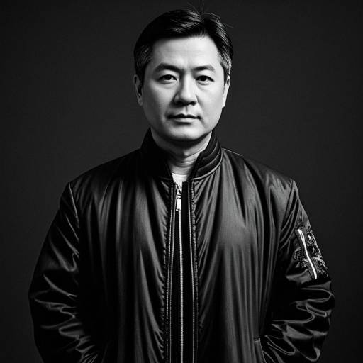 Calm Middle-Aged Man in Chinese Outfit