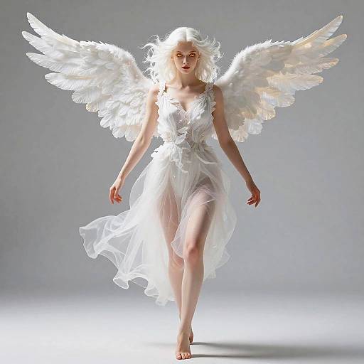 Ethereal Seraph with Divine Grace