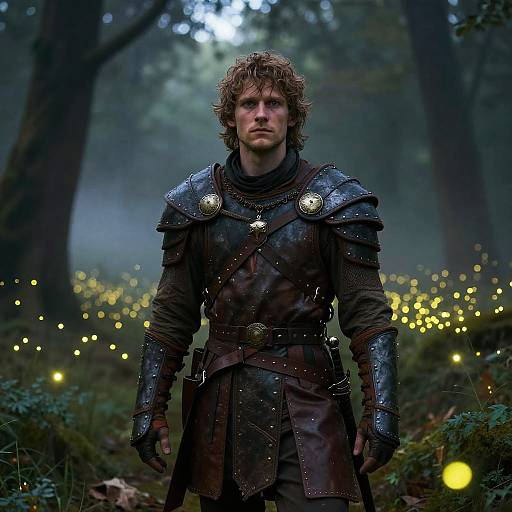 Stepan in Serene Forest Clearing