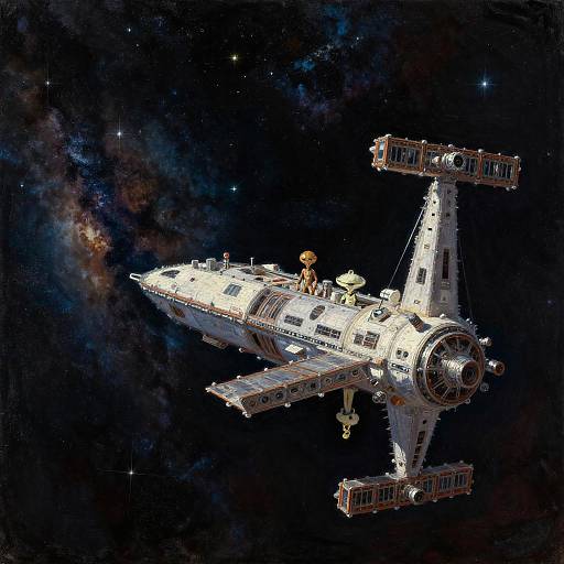 Epic Alien Docking in Starfield