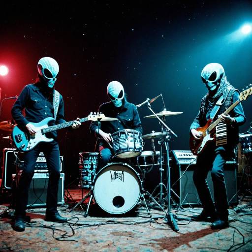 Alien Musicians Jam on Old West Planet