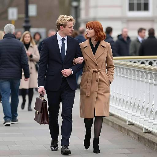 Urban Elegance: A Stylish Encounter