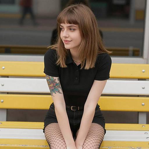 Urban Portrait of Young Woman