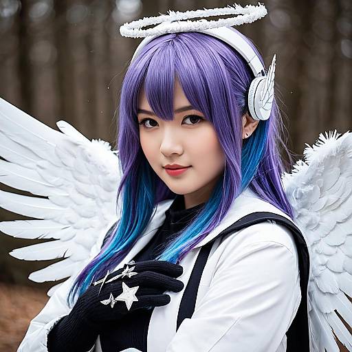 Lifestyle costume photo of Amane kanata (work). Cosplay clothes