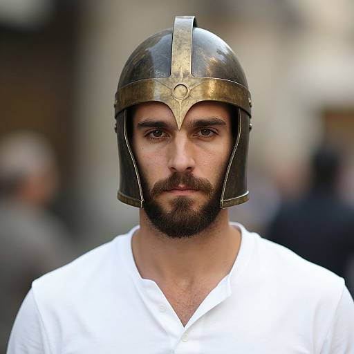 Realistic Zeus Costume Male Portrait