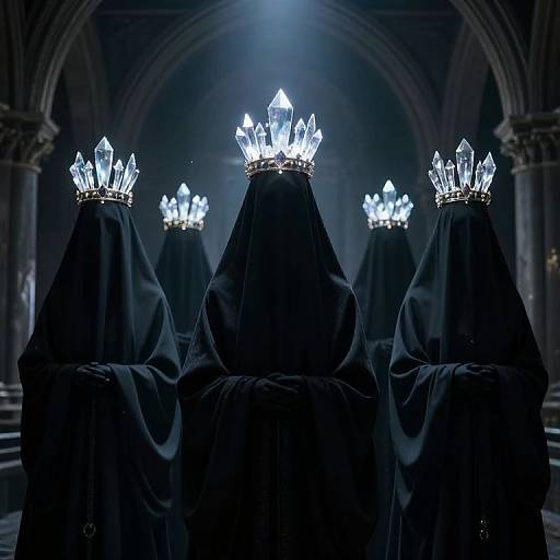 Veiled Guardians of Ethereal Light