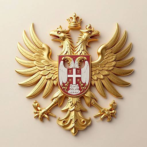Serbian Two-Headed Eagle Heraldry