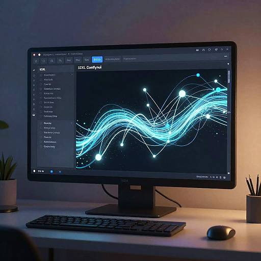 Futuristic SDXL ComfyUI Workflow