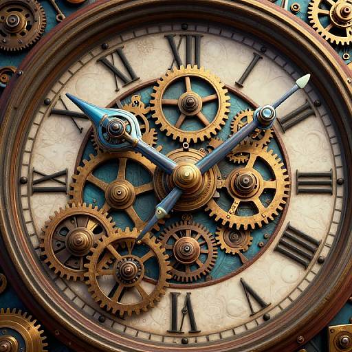 Steampunk Clockwork Adventure Art